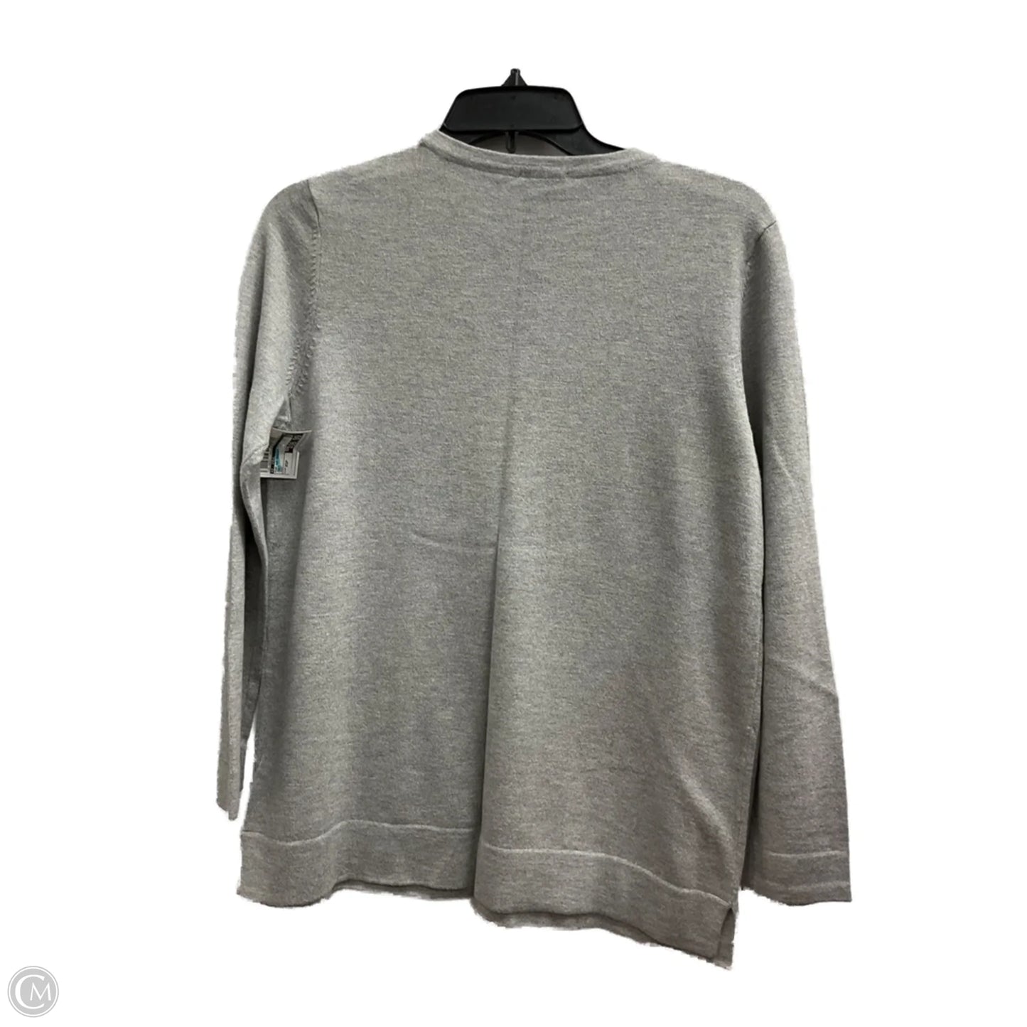 Top Long Sleeve Basic By J. Jill In Grey, Size: Xsp