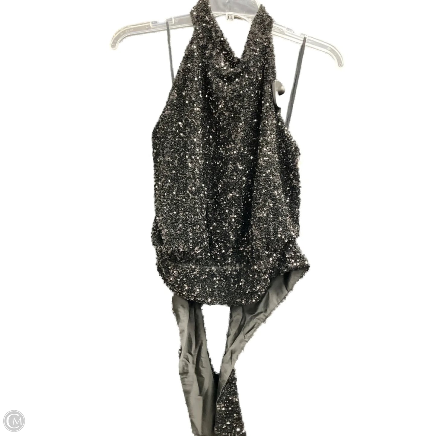 Top Sleeveless By Clothes Mentor In Black, Size: M