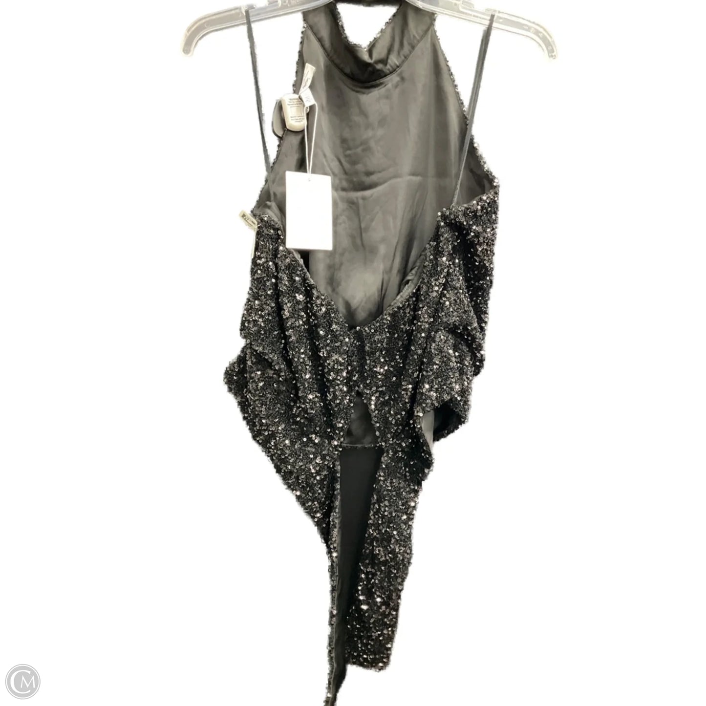 Top Sleeveless By Clothes Mentor In Black, Size: M