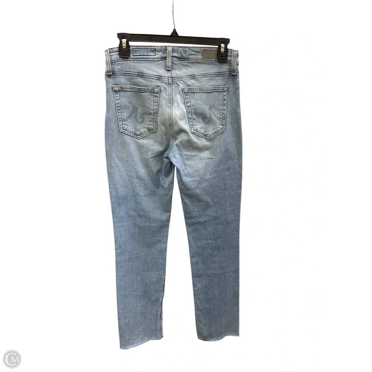Jeans Straight By Ag Jeans In Blue, Size: 2