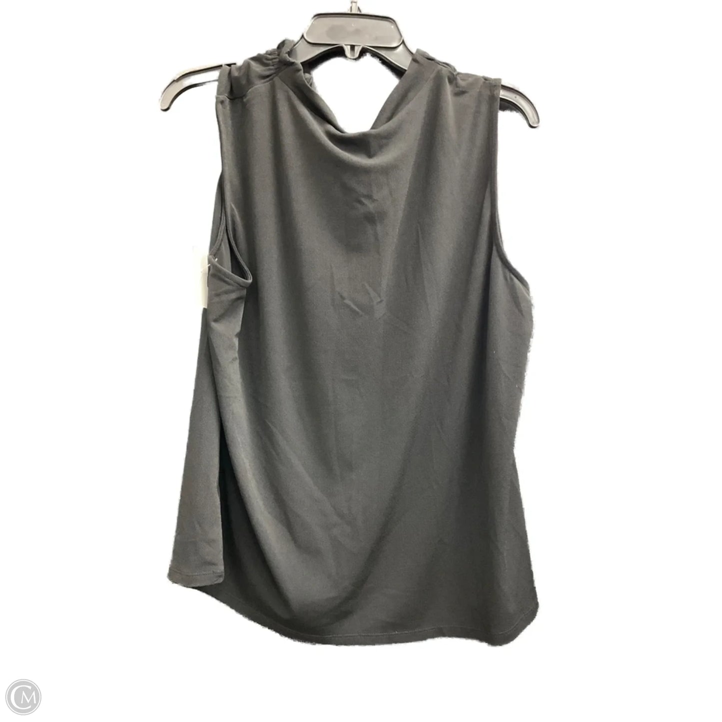 Top Sleeveless By Adrianna Papell In Black, Size: Xl