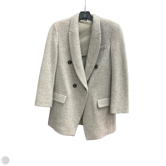 Coat Designer By Brunello Cucinelli In Grey, Size: S
