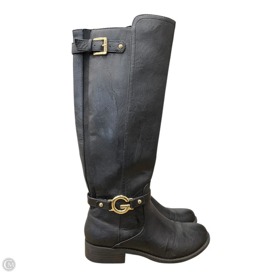 Boots Mid-calf Flats By G By Guess In Black, Size: 7.5