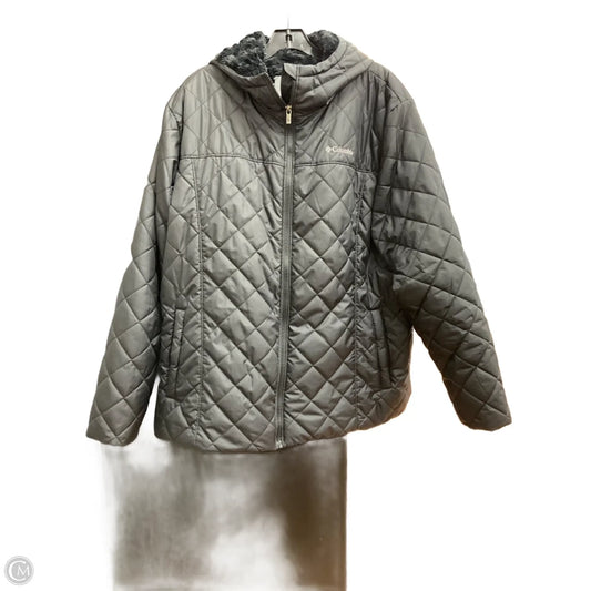 Jacket Puffer & Quilted By Columbia In Black, Size: 3x