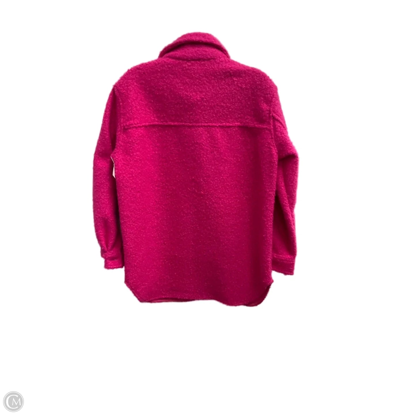 Jacket Faux Fur & Sherpa By Evereve In Pink, Size: S