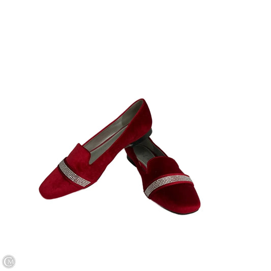 Shoes Flats By Anne Klein In Red, Size: 7.5