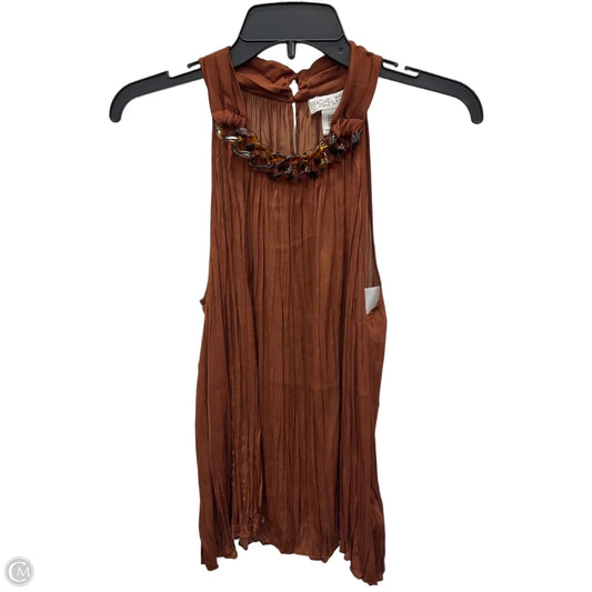Top Sleeveless By Rachel Zoe In Orange, Size: M