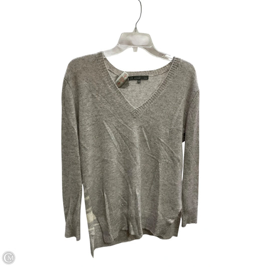 Sweater Cashmere By Clothes Mentor In Grey, Size: Xs