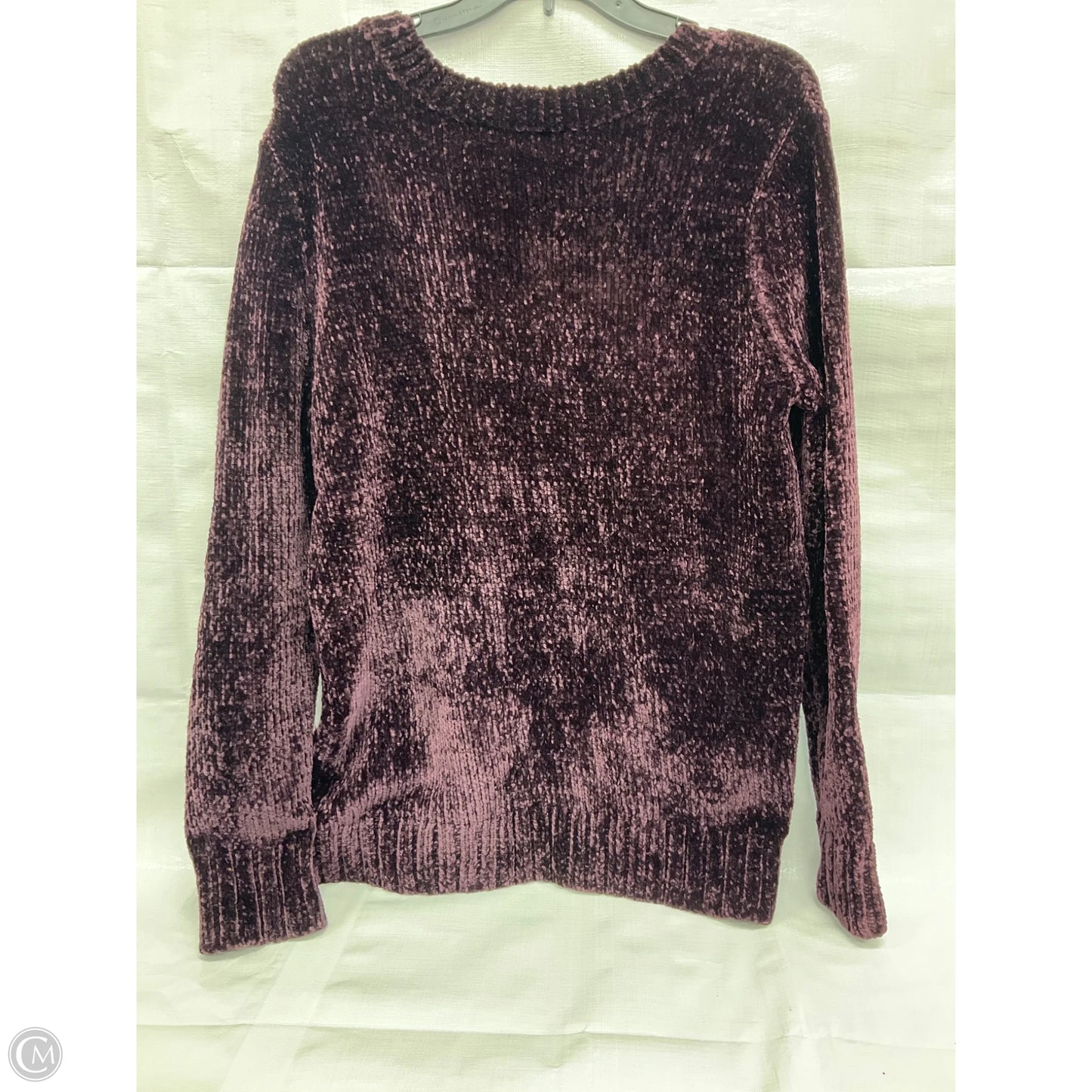 Sweater By Orvis In Purple, Size: L