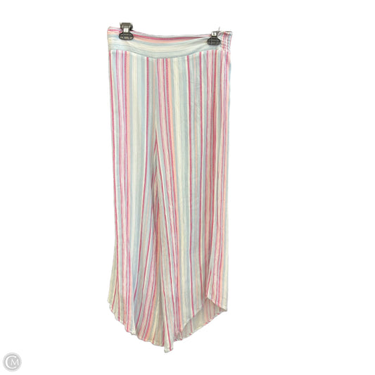 Pants Lounge By Blue Rain In Grey & Pink, Size: M