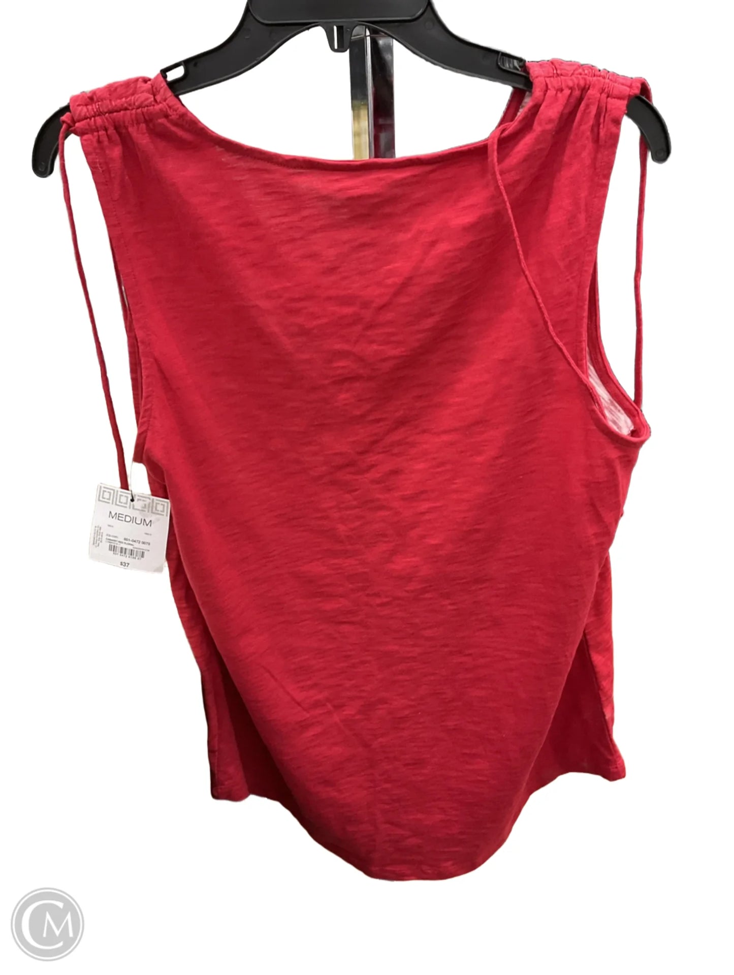 Top Sleeveless By Liz Claiborne In Red, Size: M