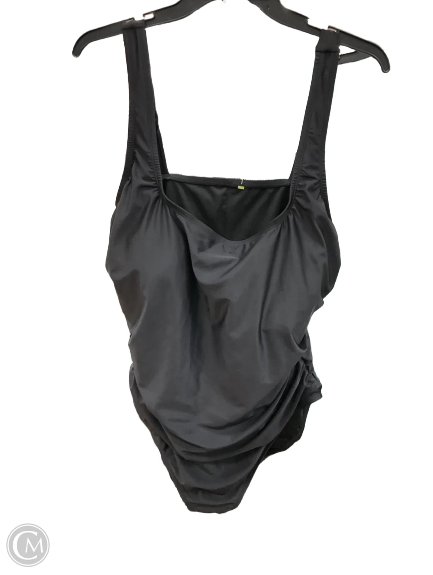 Swimsuit By Clothes Mentor In Black, Size: 3x