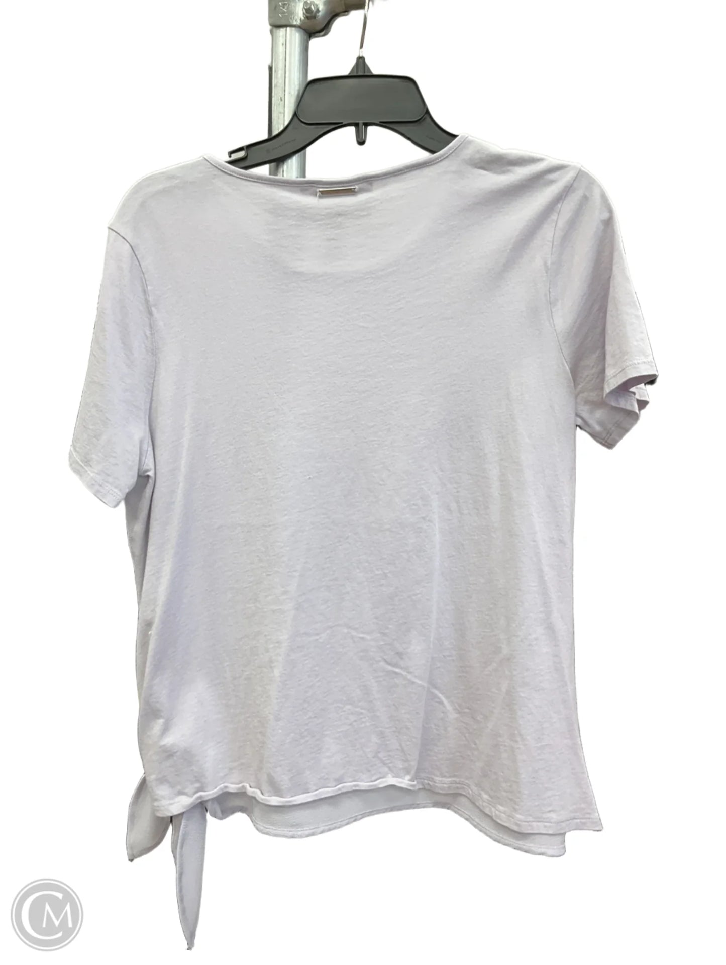 Top Short Sleeve By Michael By Michael Kors In Purple, Size: L