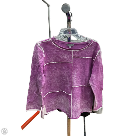 Top Long Sleeve By Habitat In Purple, Size: L