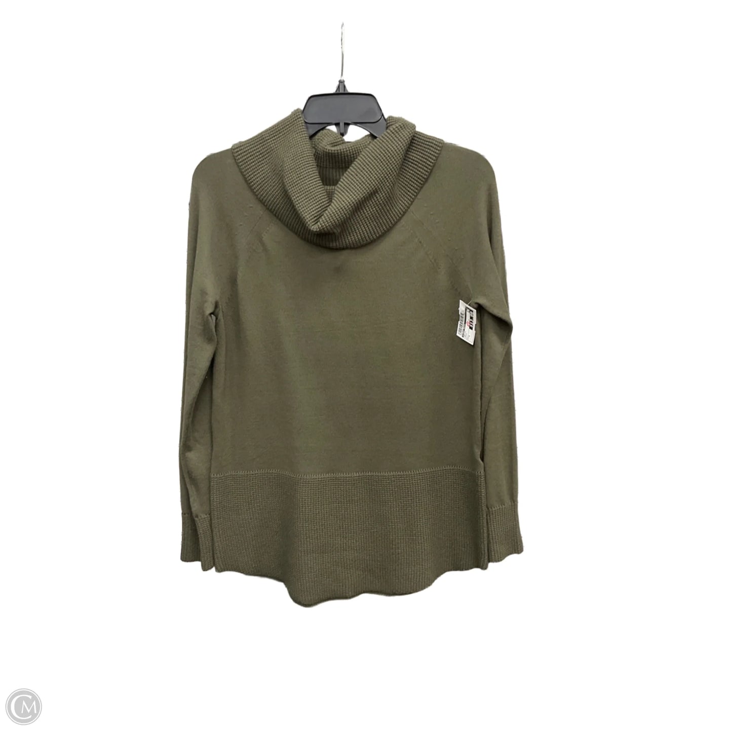 Top Long Sleeve By Cyrus Knits In Green, Size: S