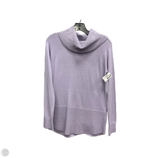 Top Long Sleeve By Cyrus Knits In Purple, Size: S