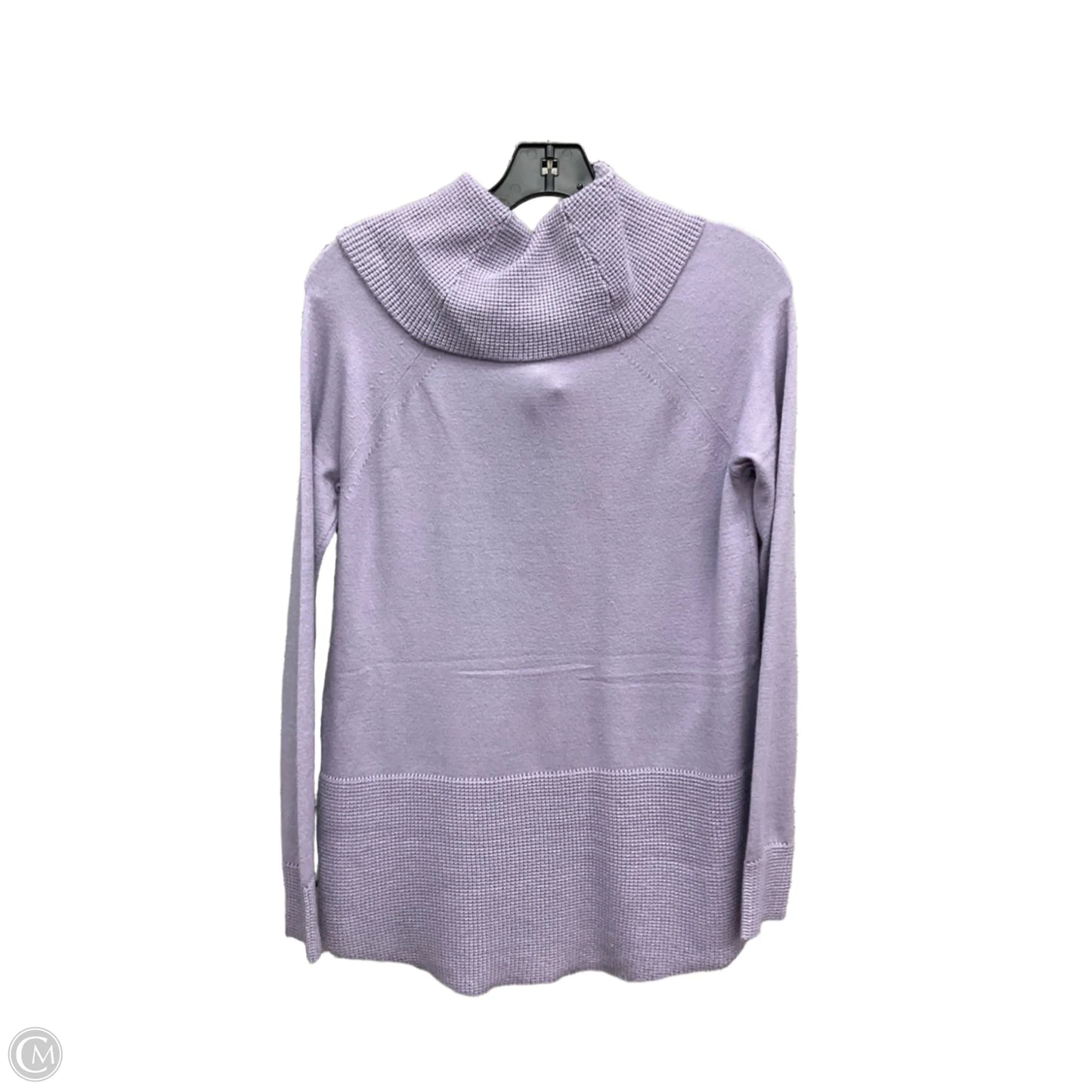 Top Long Sleeve By Cyrus Knits In Purple, Size: S