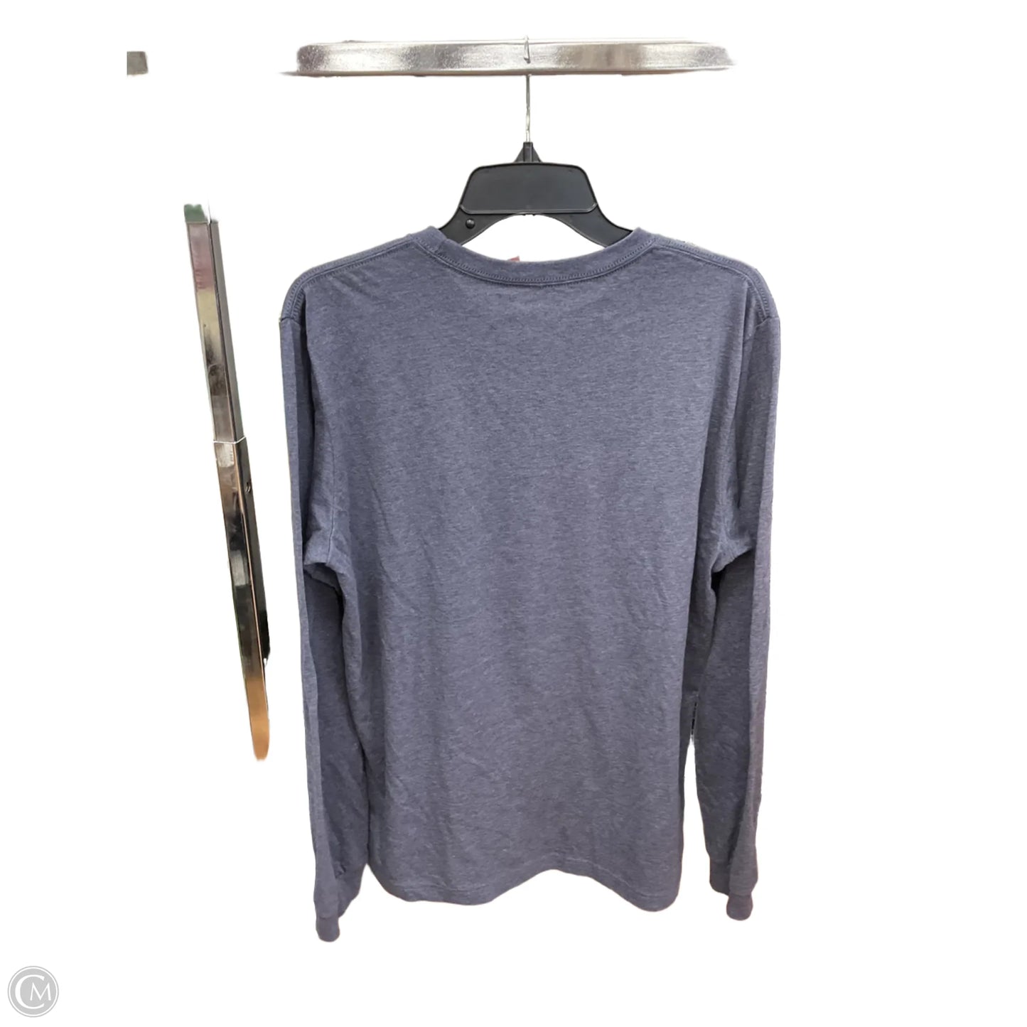 Top Long Sleeve By Clothes Mentor In Grey, Size: L