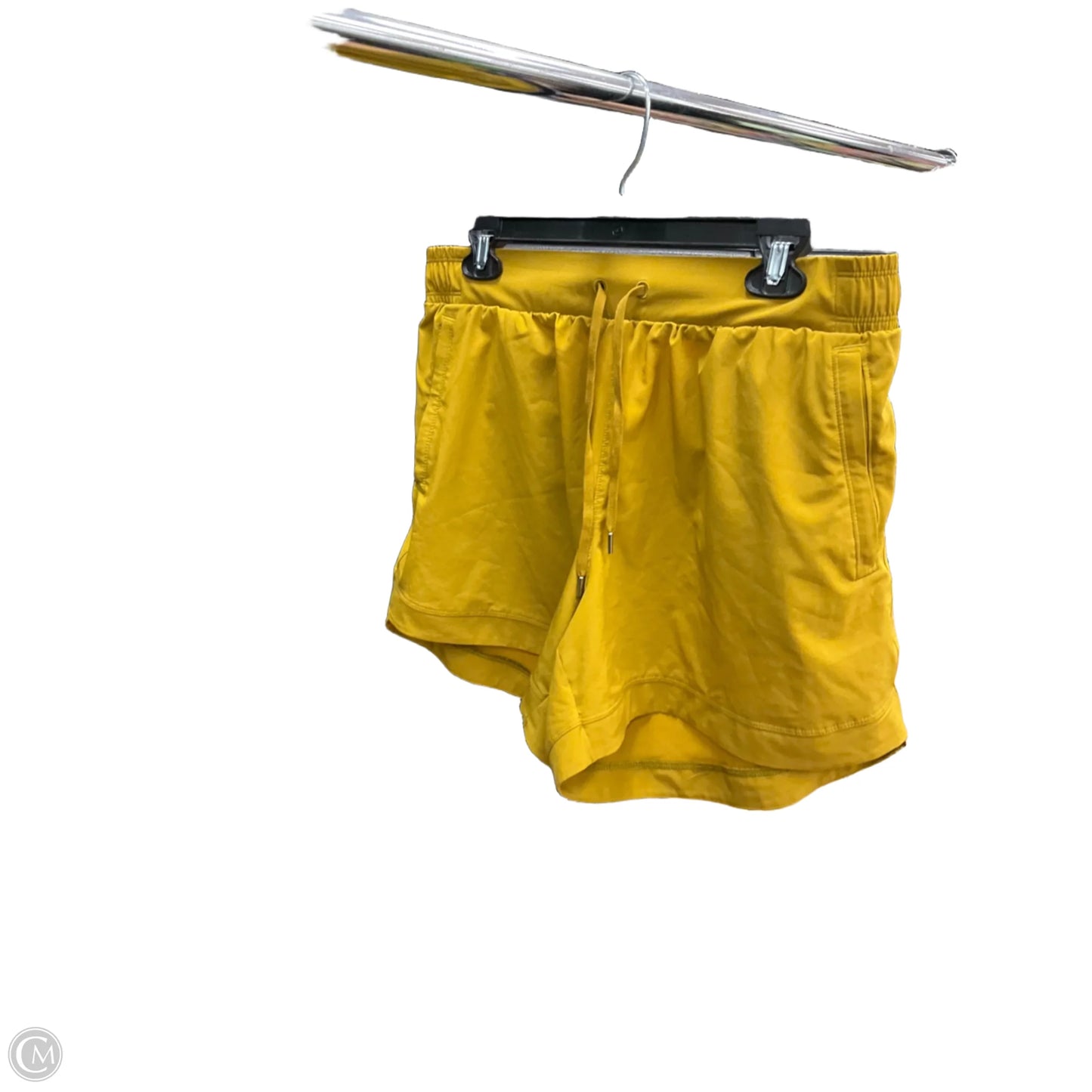 Athletic Shorts By Calia In Yellow, Size: L