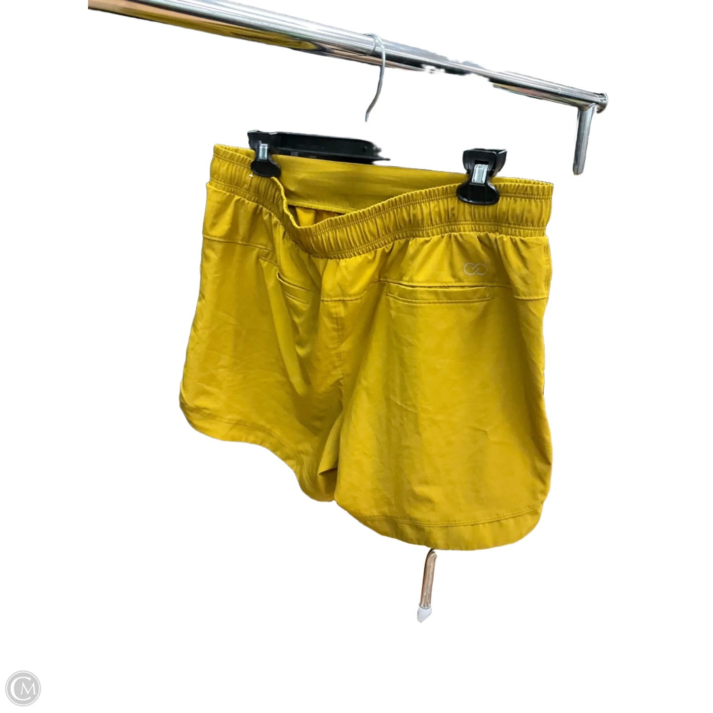 Athletic Shorts By Calia In Yellow, Size: L