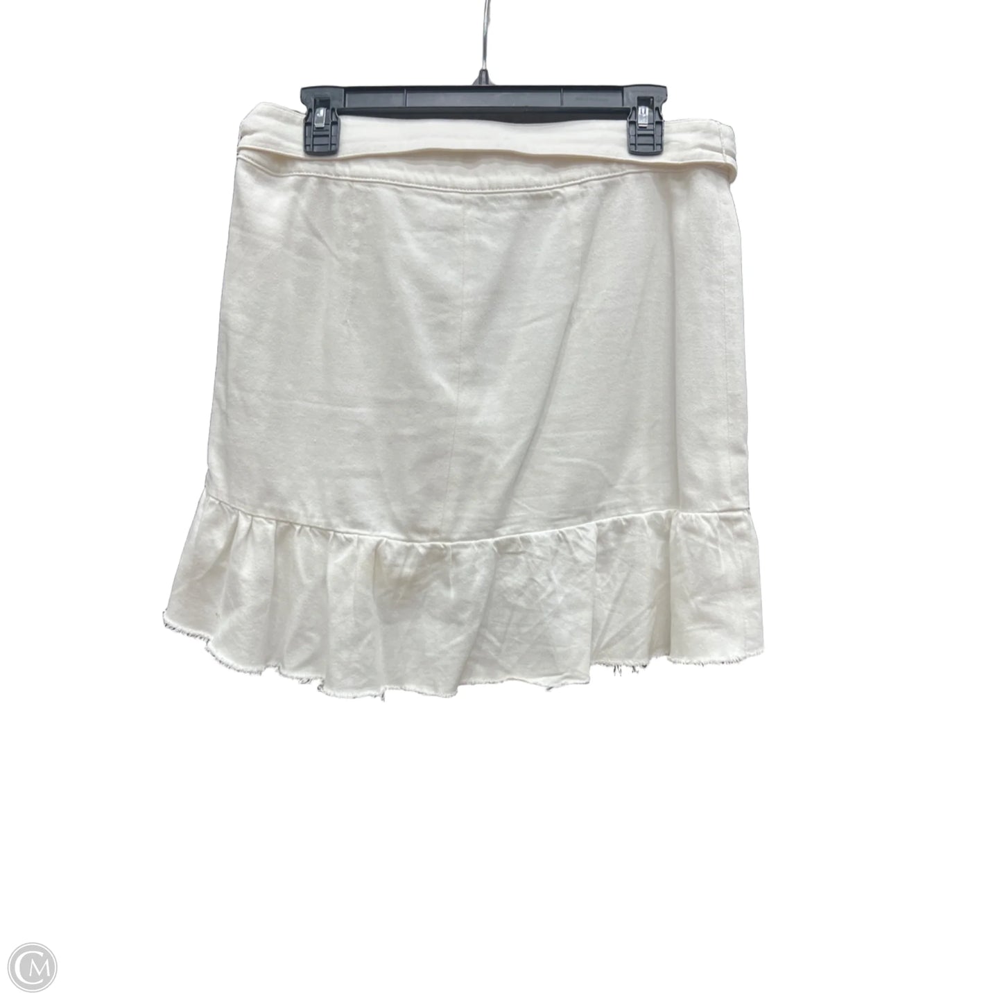 Skirt Mini & Short By Paige In White, Size: M