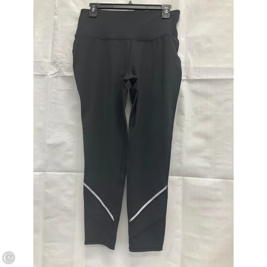 Athletic Leggings By Mta Pro In Black, Size: M