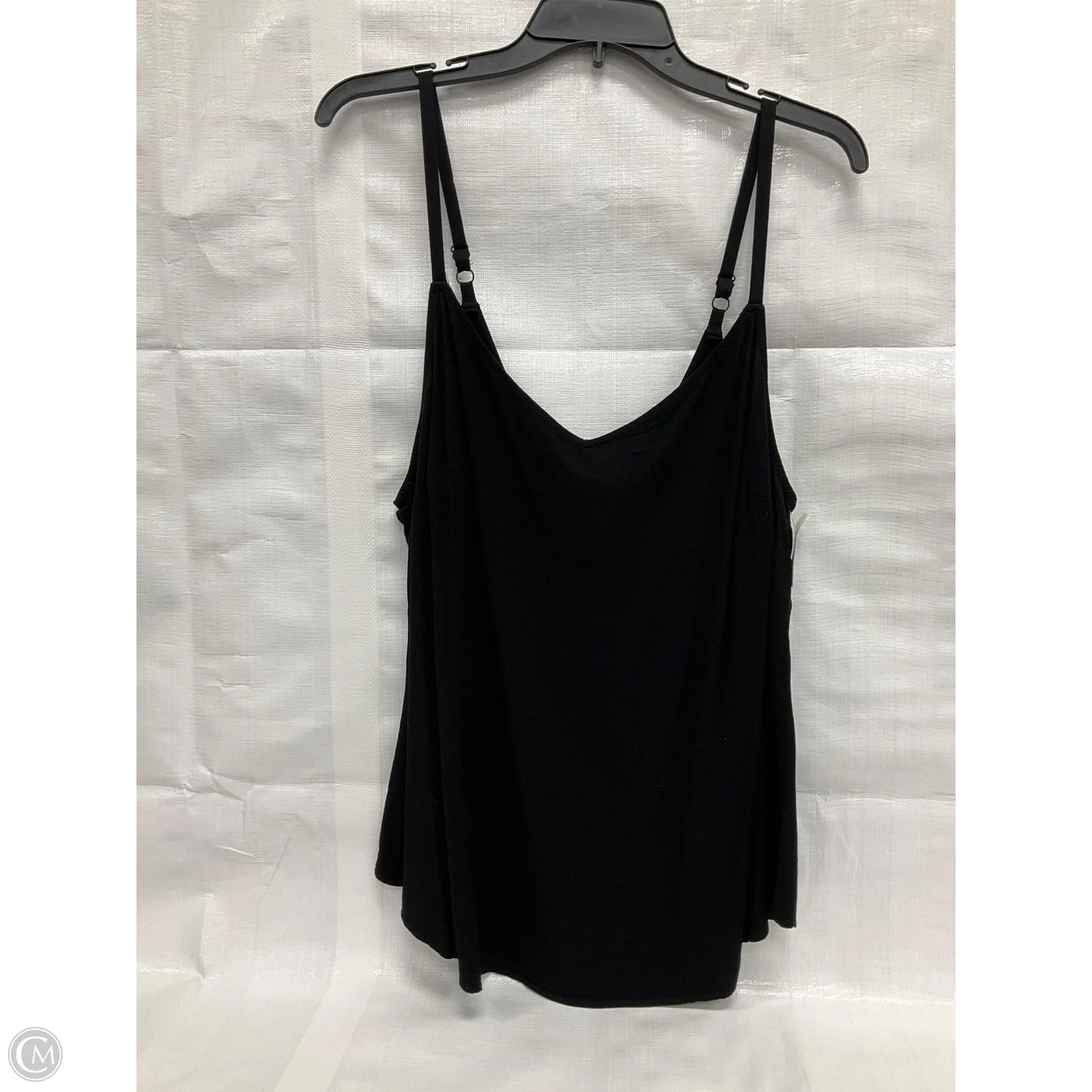 Top Sleeveless By Torrid In Black, Size: 1x