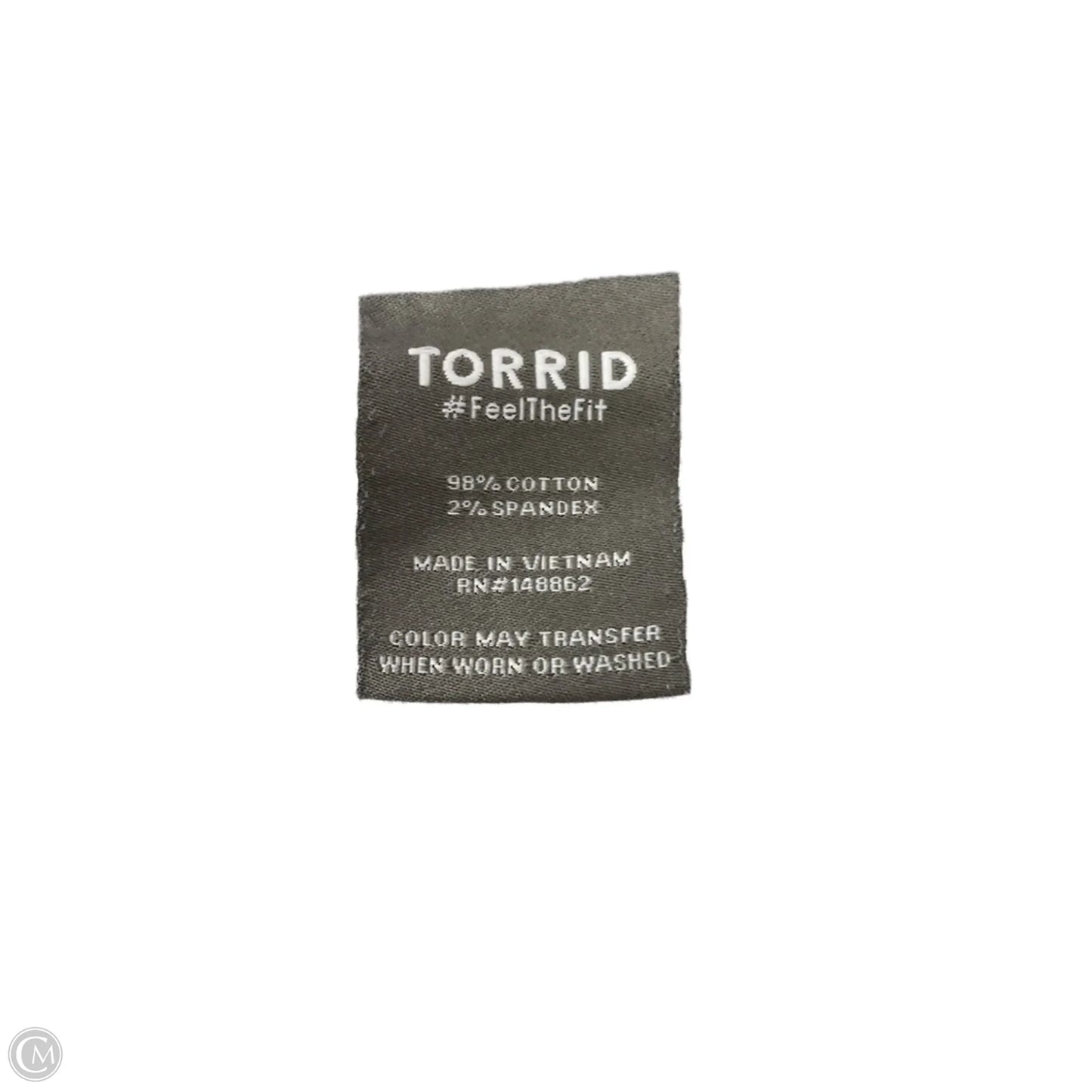 Jeans Boyfriend By Torrid In Blue Denim, Size: 24