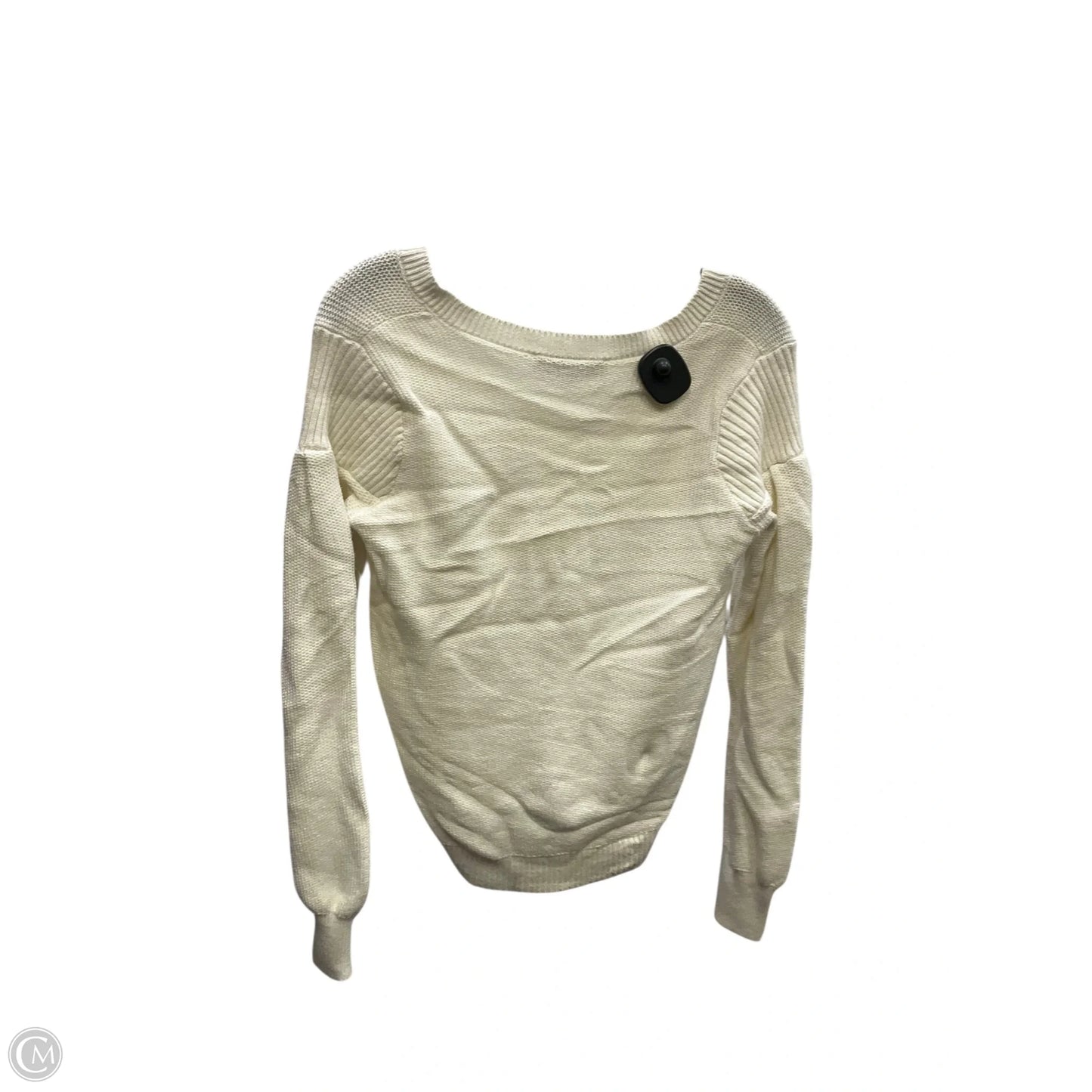 Sweater By Loft In Cream, Size: S