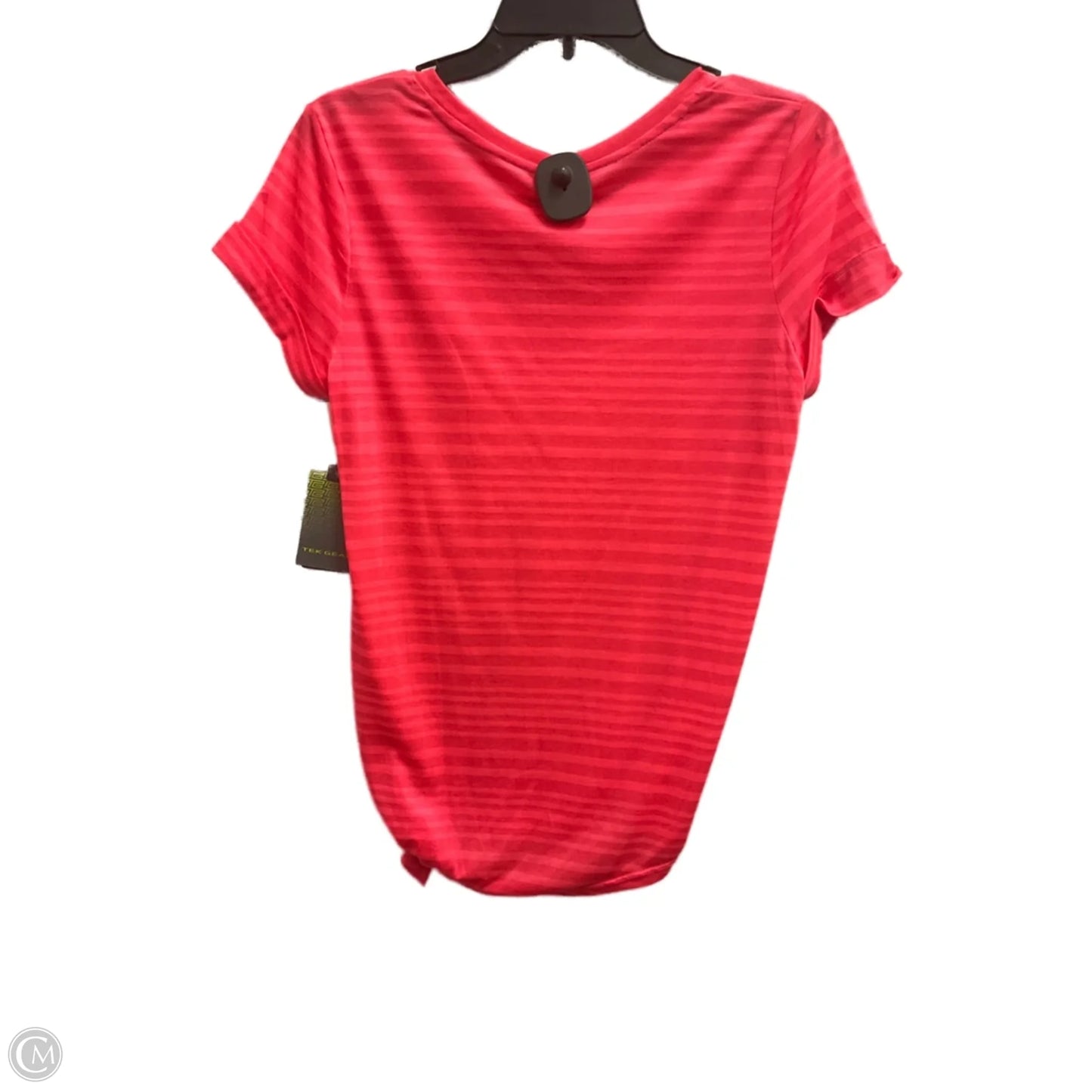 Athletic Top Short Sleeve By Tek Gear In Pink, Size: S