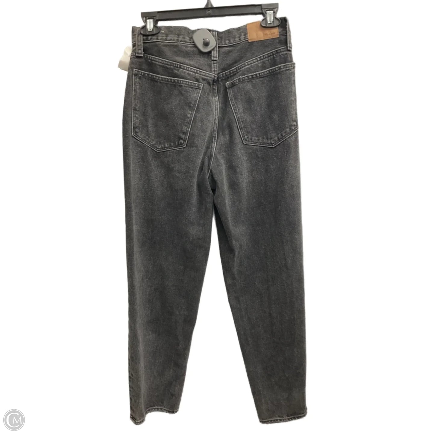Jeans Straight By Madewell In Black Denim, Size: 2