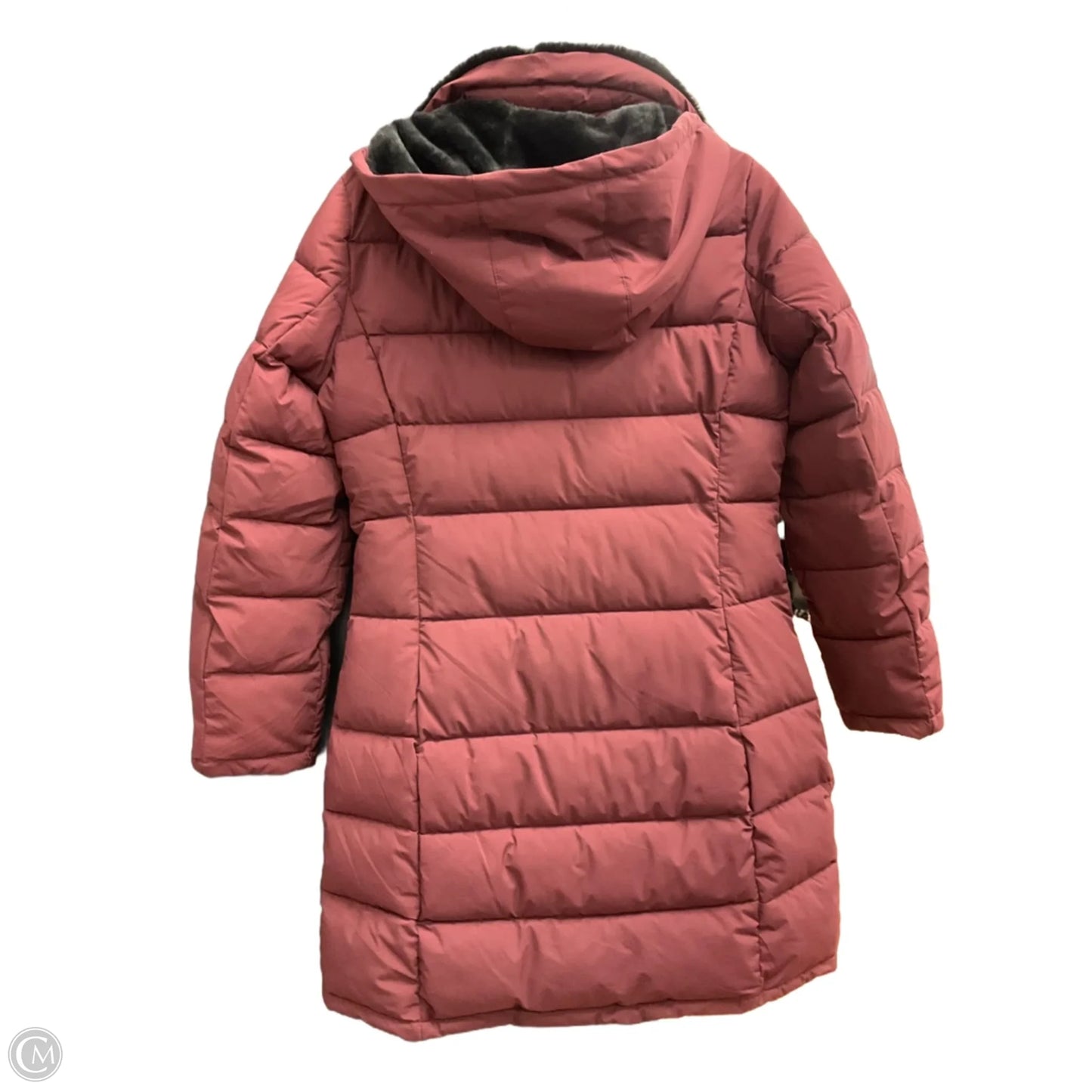Coat Puffer & Quilted By Andrew Marc In Maroon, Size: S