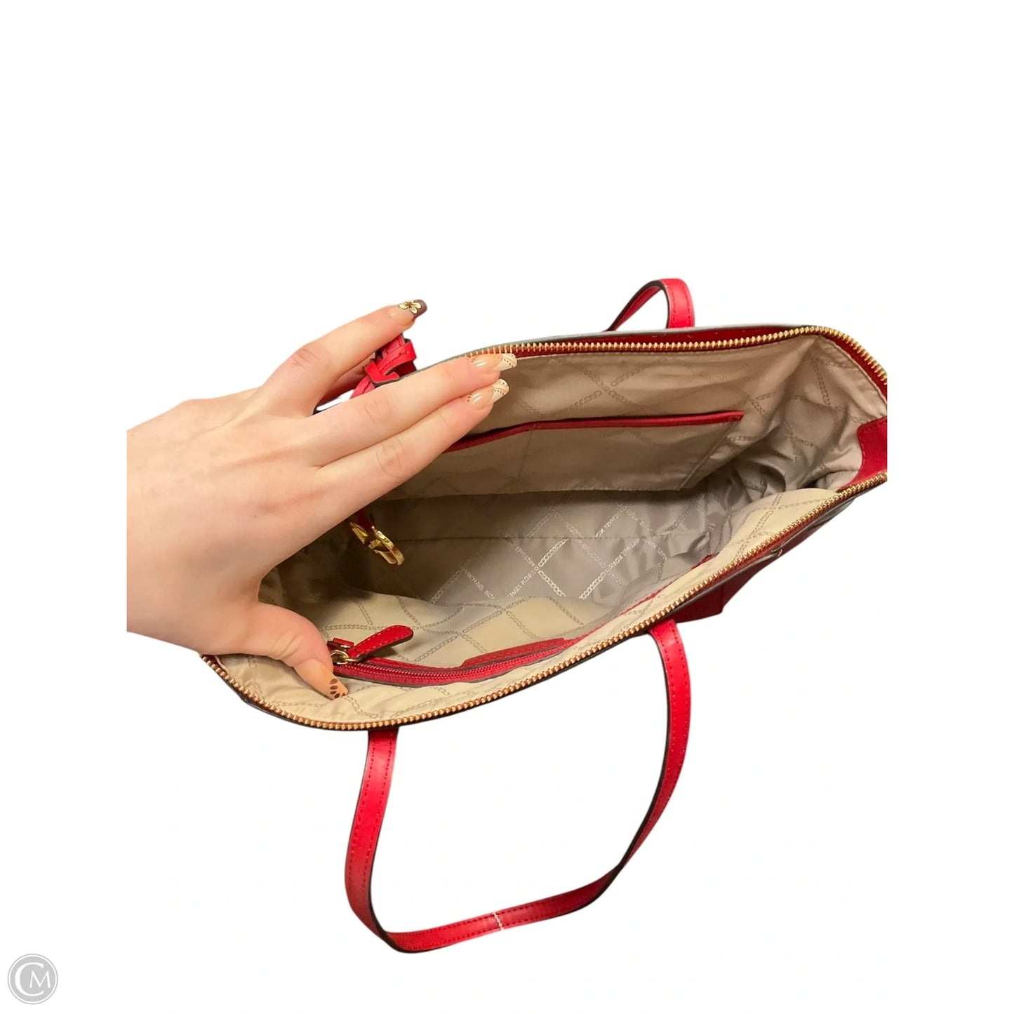 Handbag Designer By Michael Kors, Size: Large