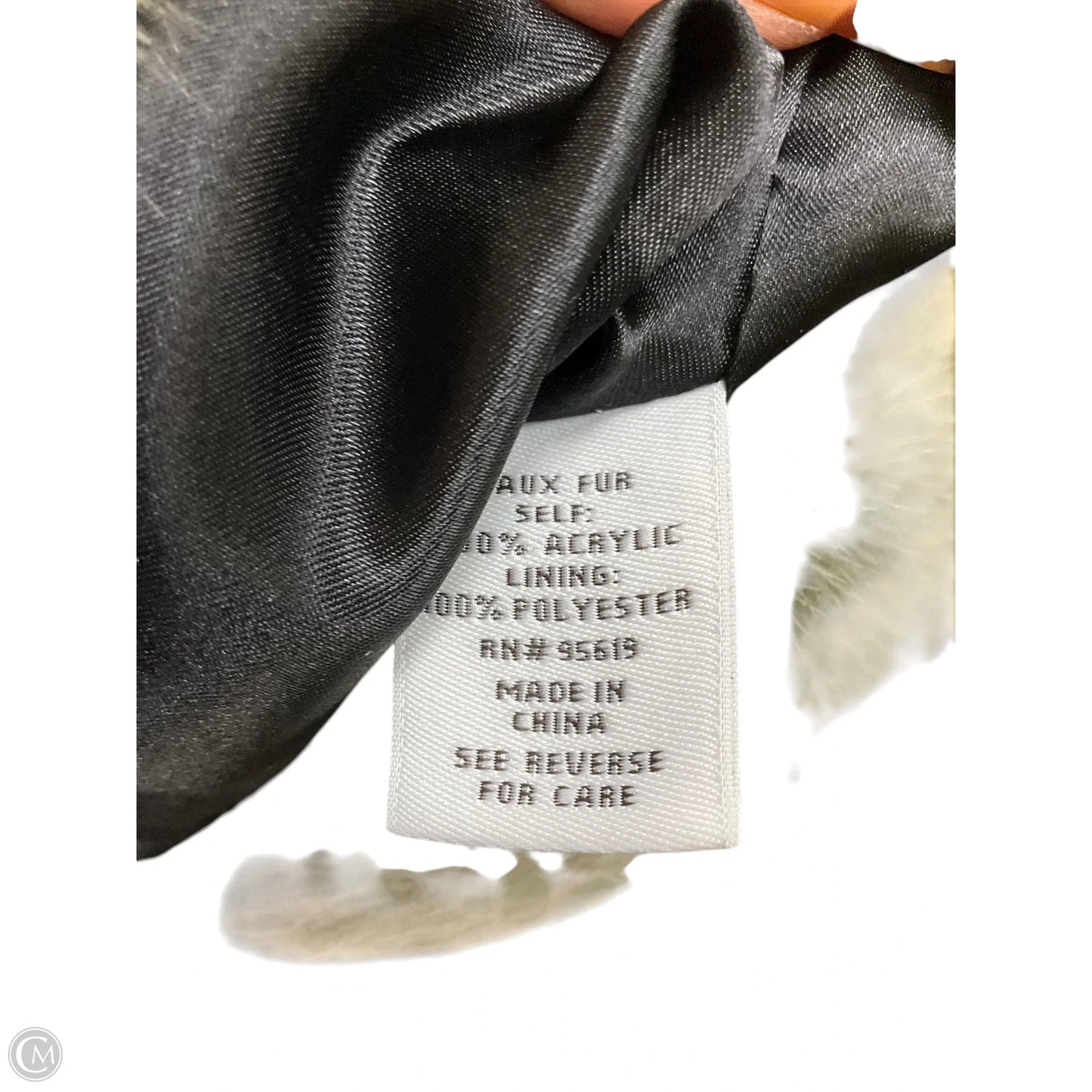 Vest Faux Fur & Sherpa By Fever In Grey, Size: Xl