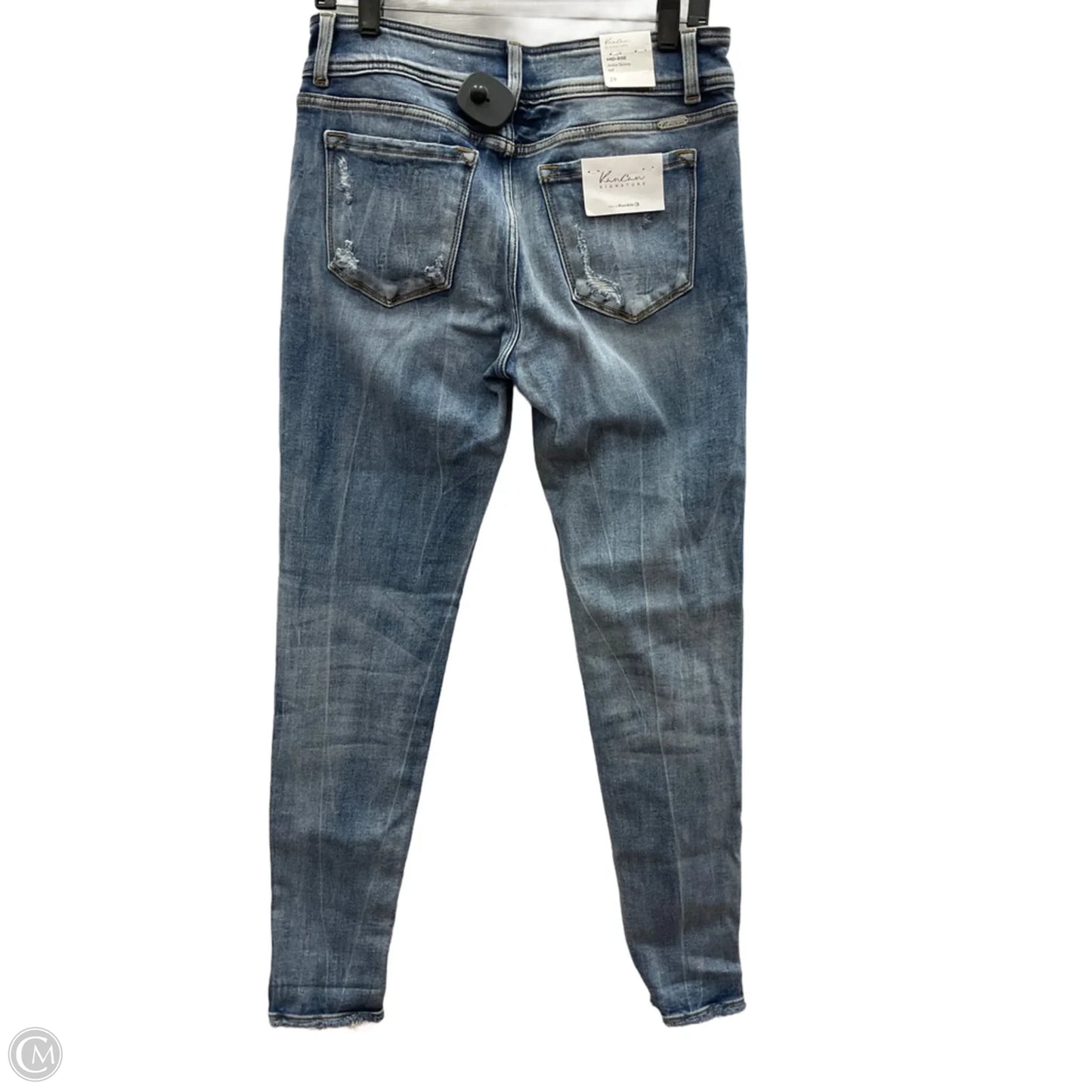 Jeans Skinny By Kancan In Blue Denim, Size: 6