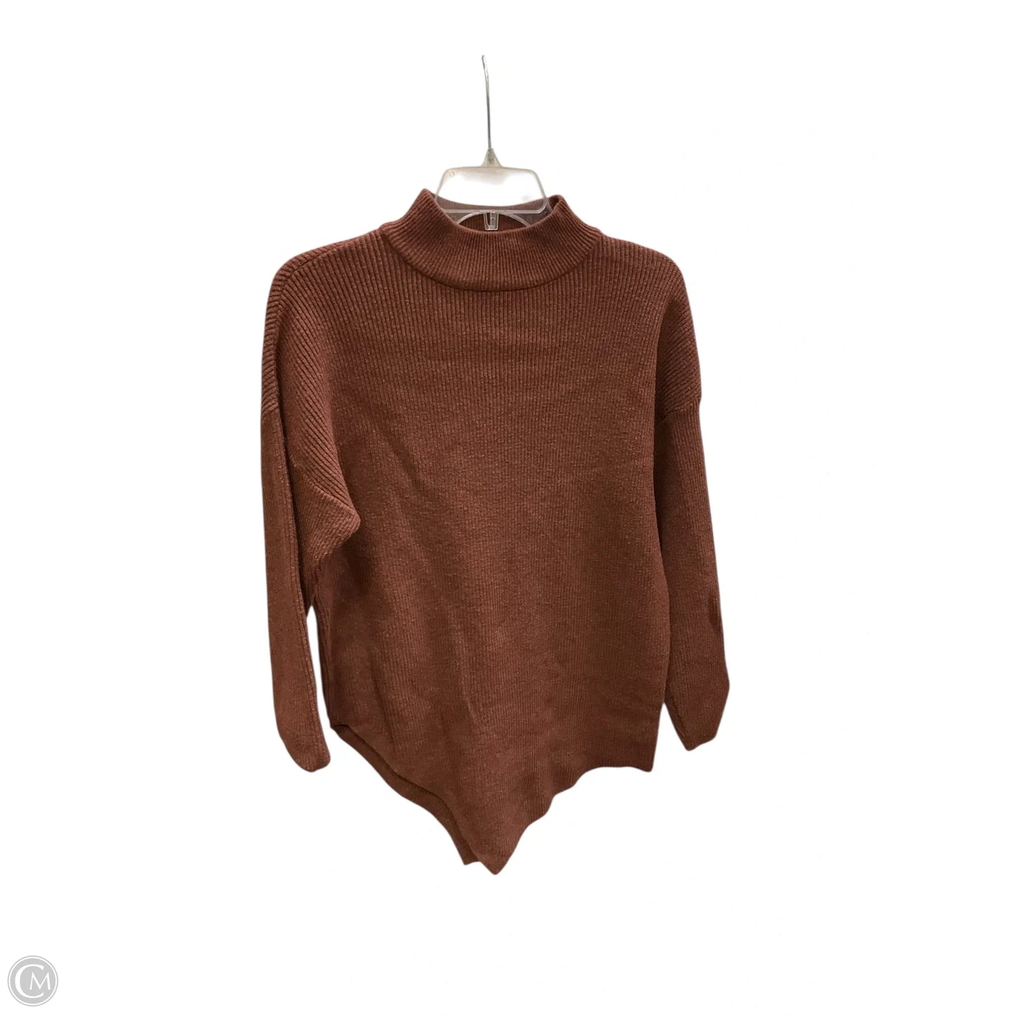 Top Long Sleeve By Ophelia Roe In Brown, Size: S