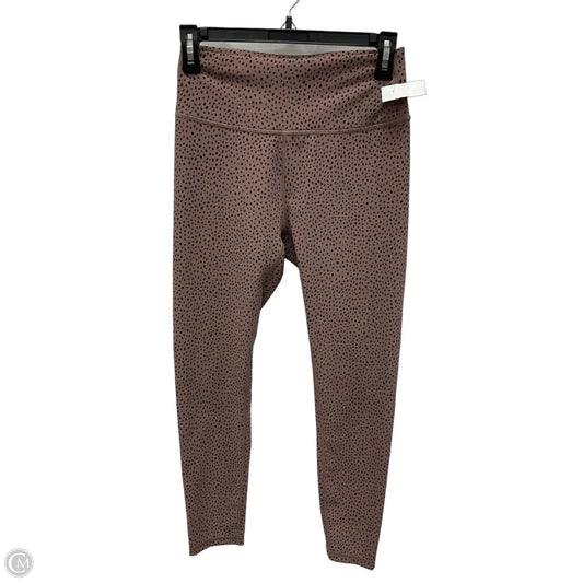 Athletic Leggings By Cmb In Beige, Size: L