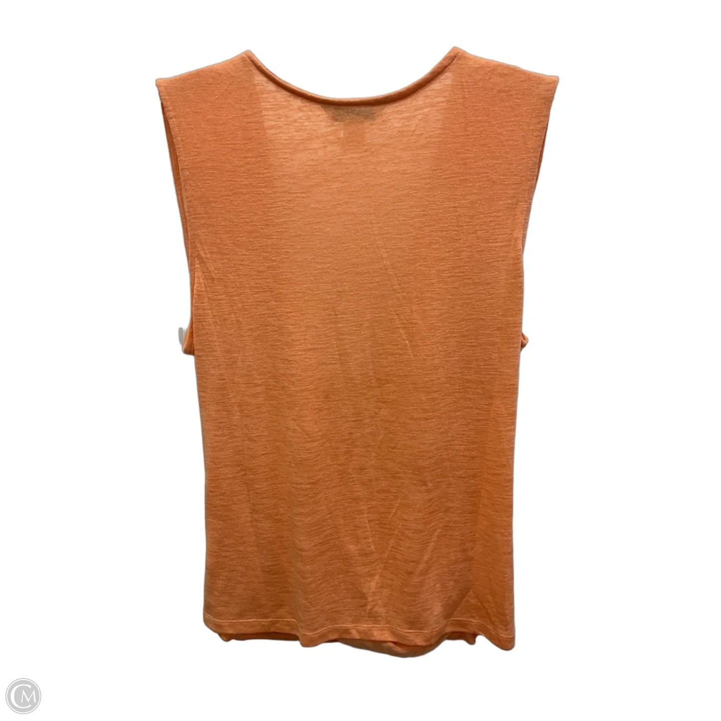 Top Sleeveless By Athleta In Orange, Size: L