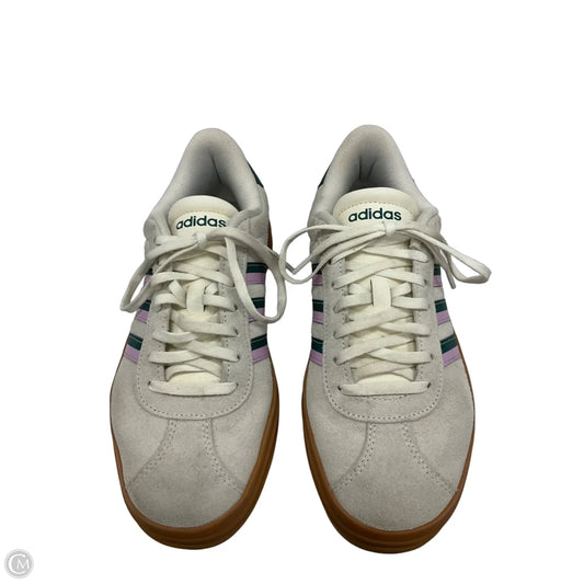 Shoes Sneakers By Adidas In Grey, Size: 8