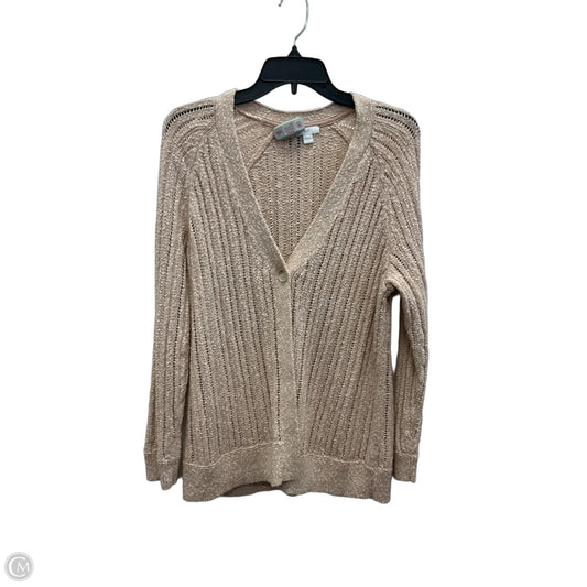 Cardigan By J. Jill In Pink, Size: M