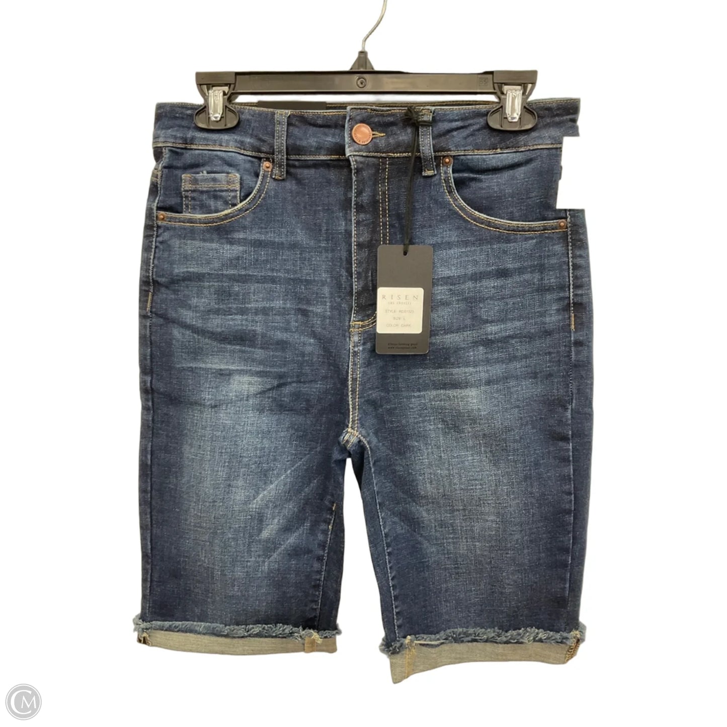 Shorts By Risen In Blue Denim, Size: 12