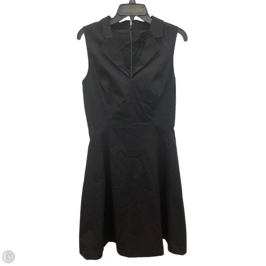 Dress Casual Midi By White House Black Market In Black, Size: M