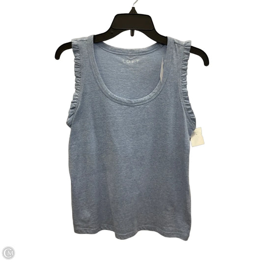 Top Sleeveless By Loft In Blue, Size: Xs