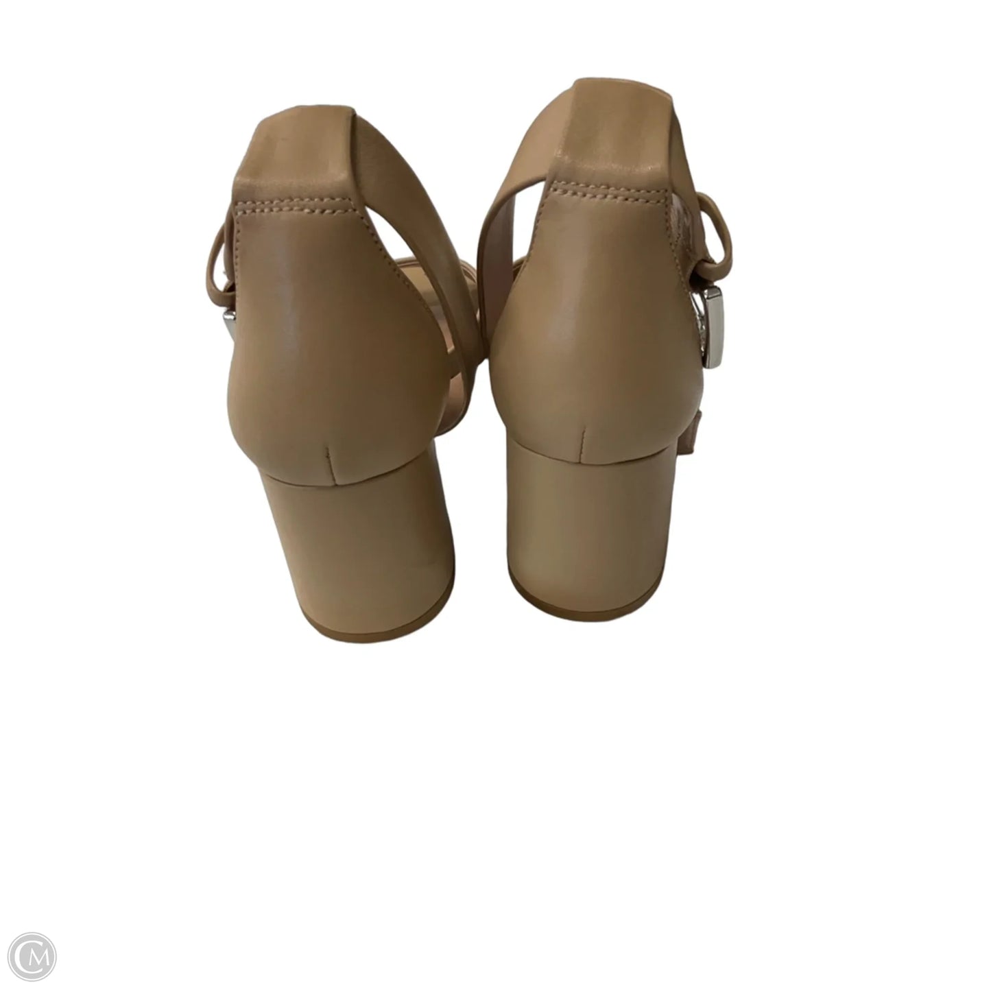Sandals Heels Block By Nordstrom In Beige, Size: 8.5