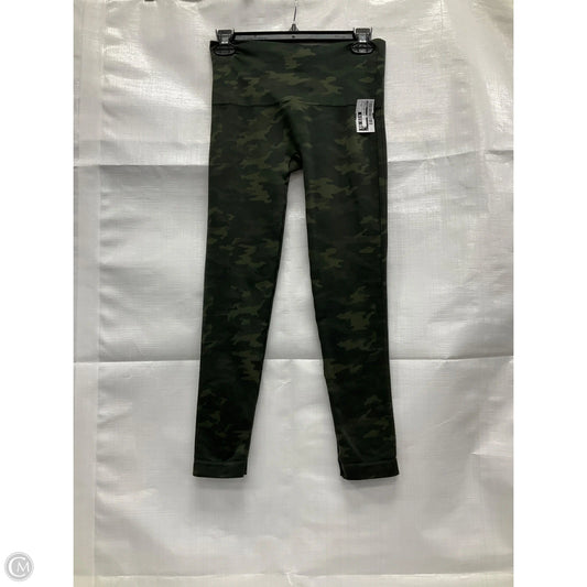 Pants Leggings By Spanx In Camouflage Print, Size: M