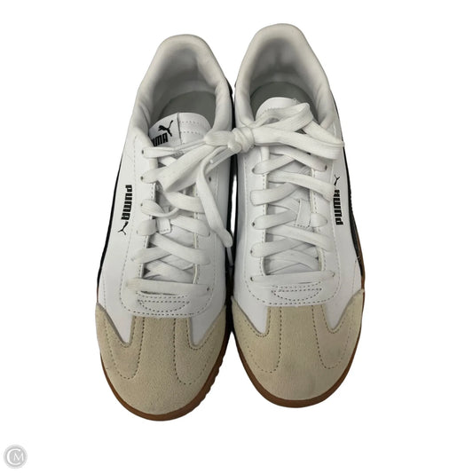 Shoes Sneakers By Puma In Cream, Size: 9.5