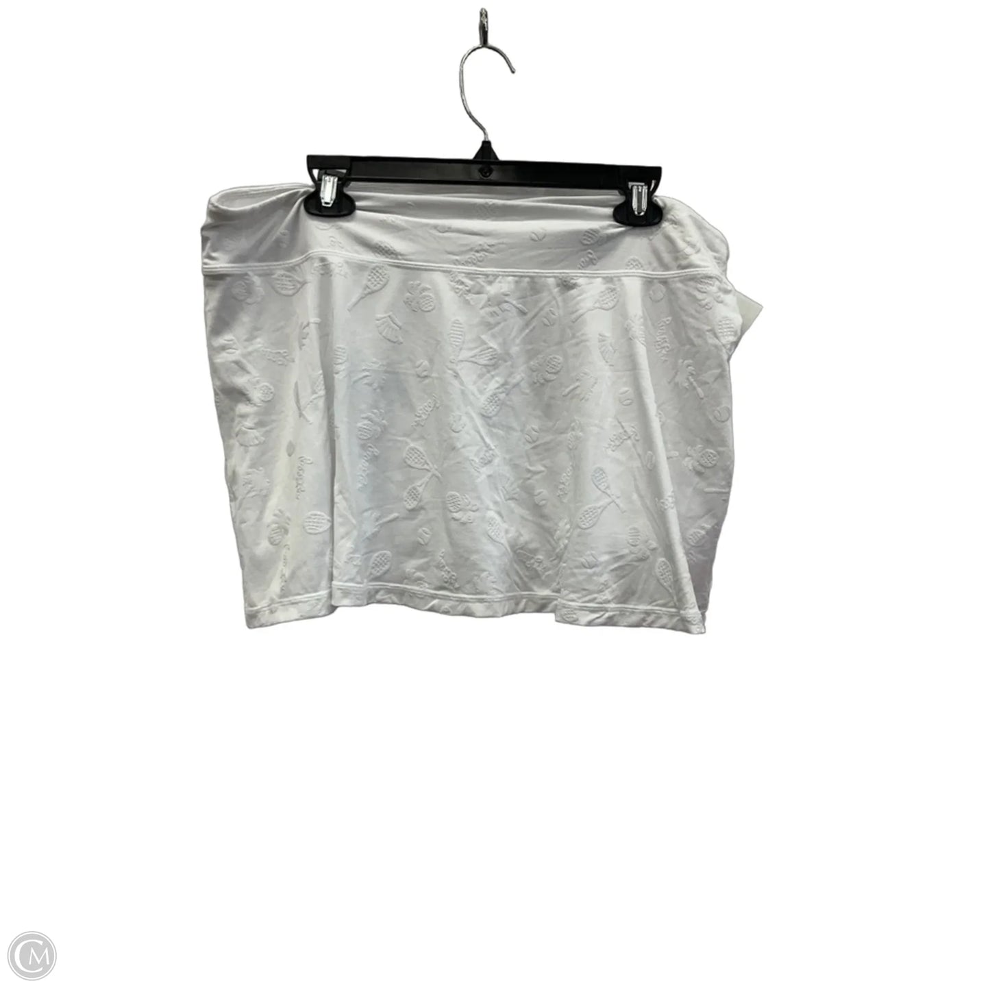 Skort Designer By Lilly Pulitzer In White, Size: Xl