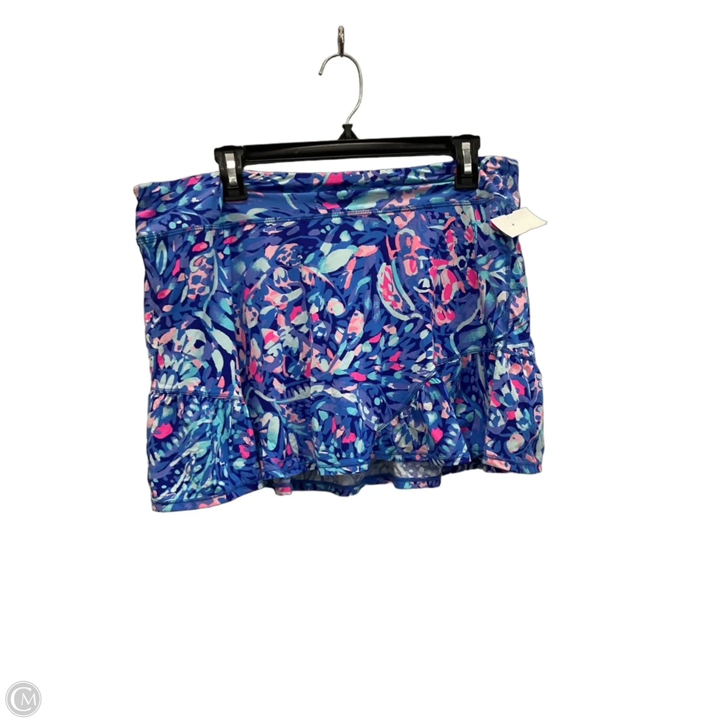 Skort Designer By Lilly Pulitzer In Blue, Size: Xl