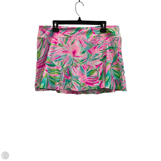 Skort Designer By Lilly Pulitzer In Pink, Size: Xl