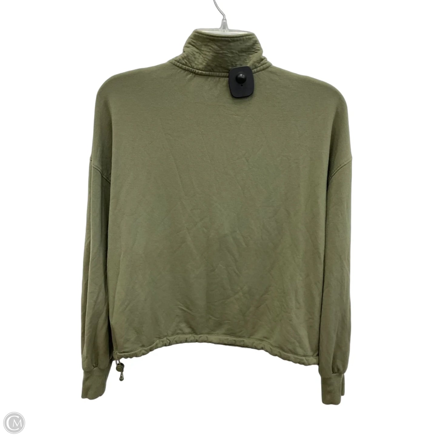 Athletic Sweatshirt Collar By Cmb In Green, Size: Xs